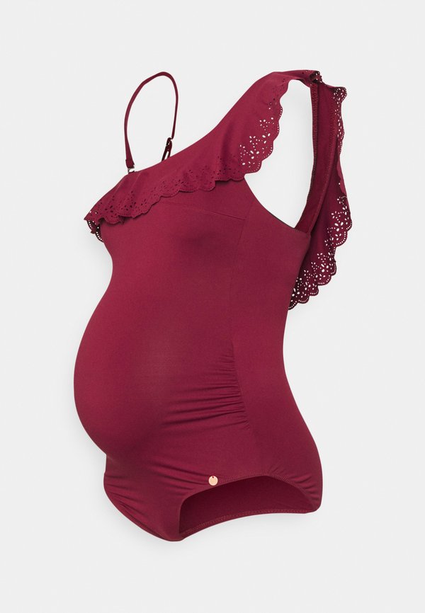 BLOOM - Swimsuit - burgundy