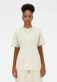 New Balance ATHLETICS  - T-shirt basic - linen