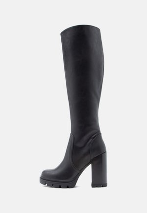 Anna Field Bottes à talons hauts - black