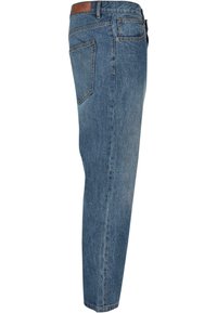 Urban Classics CROPPED TAPERED  - Jeans Tapered Fit - middeepblue