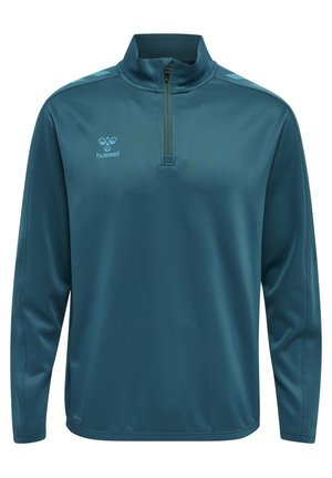 CORE HALF ZIP  - Felpa - blue coral