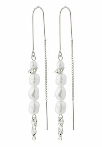 BERTHE DANGLE PEARL - Earrings - silver