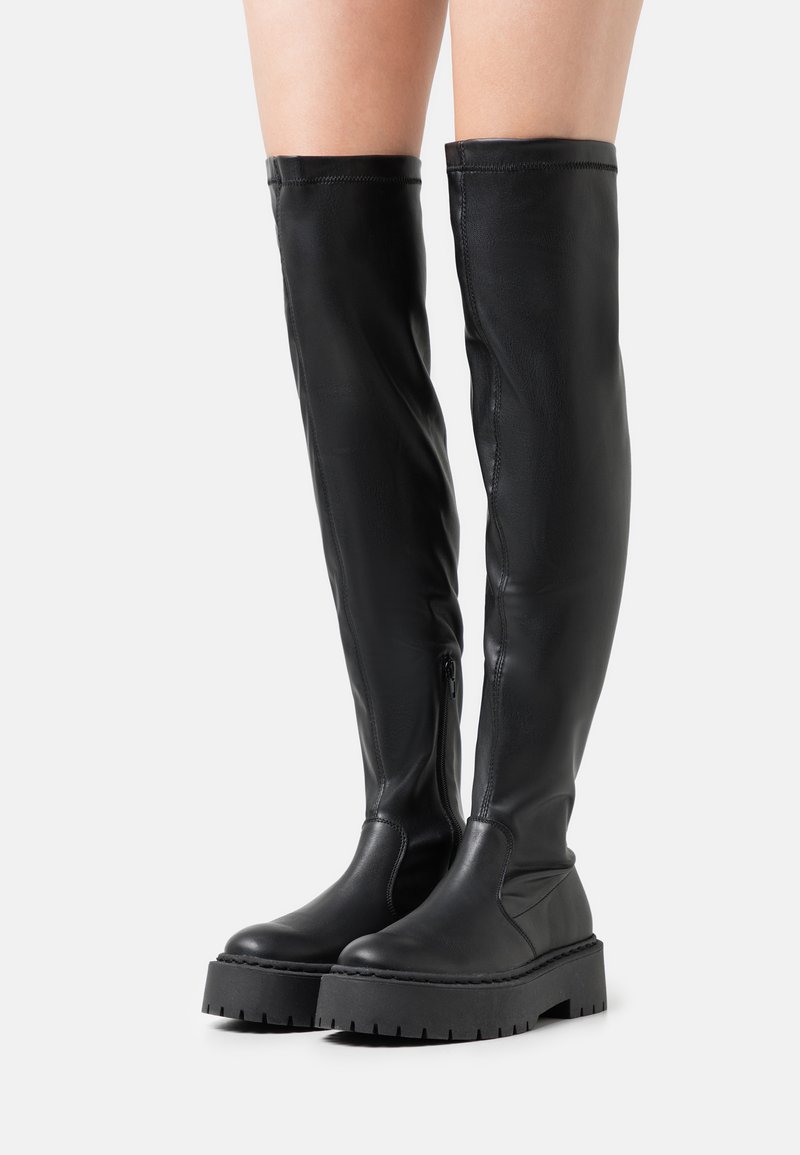 Steve Madden - ESMEE - Plateaustiefel - black, Vergrößern