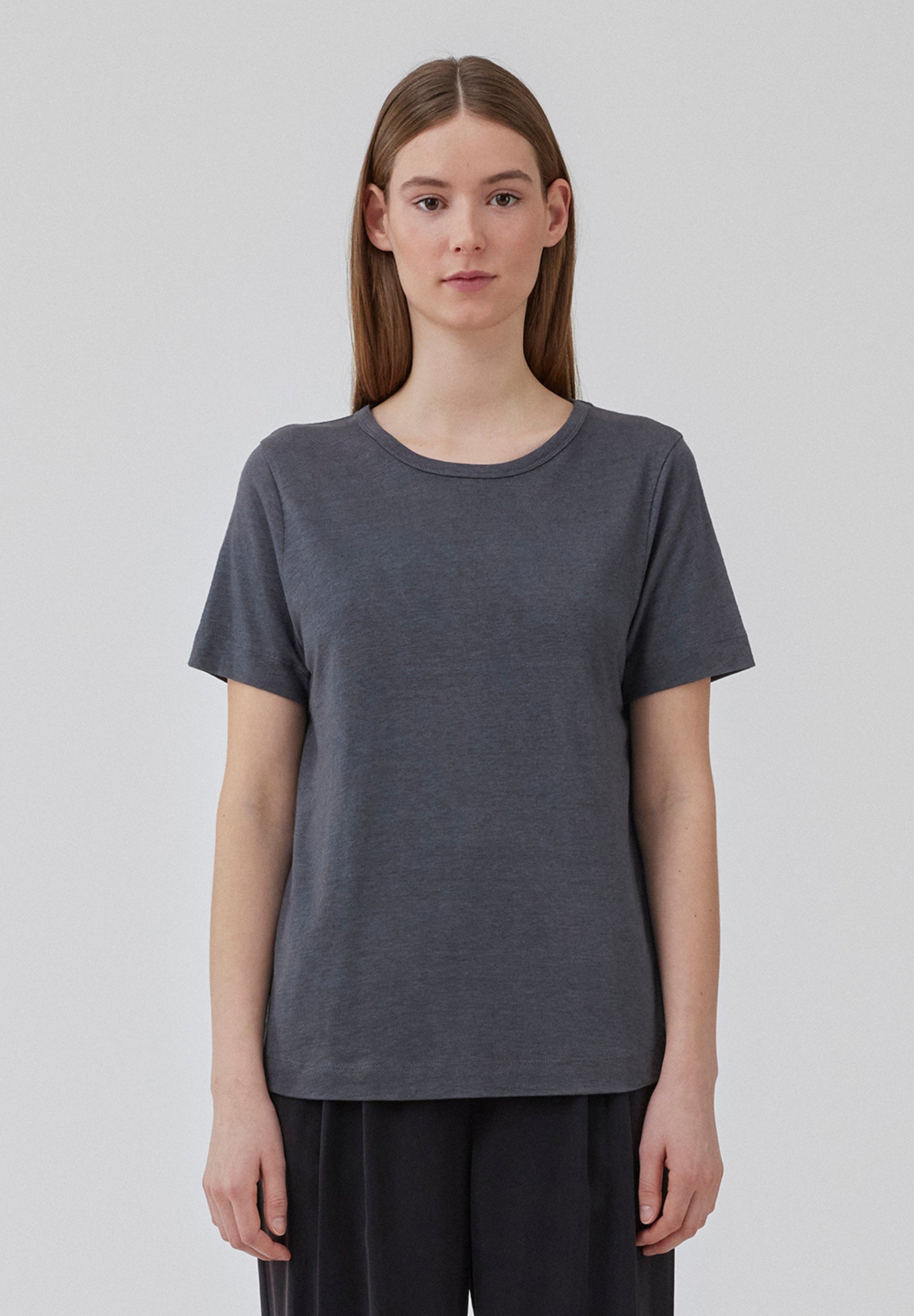 Gestreiftes T-Shirt für Damen in Pink