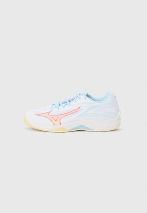 THUNDER BLADE Z - Volleybalschoenen - white/calypso coral/pale banana