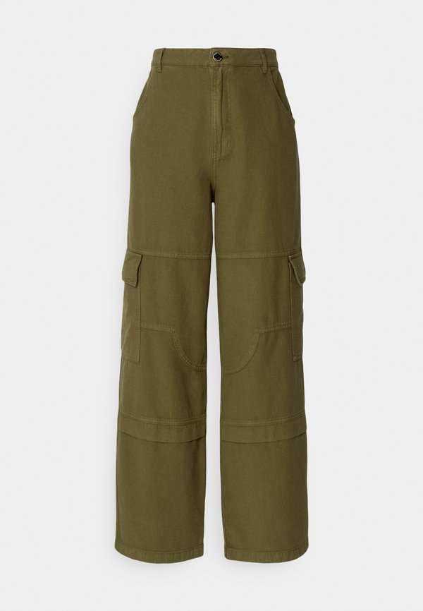 FALK - Cargo trousers - martini olive4