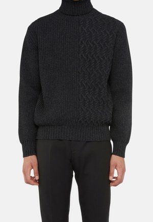 Strickpullover - dark grey