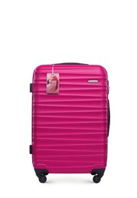 WITTCHEN MEDIUM SUITCASE WITH LUGGAGE TAG FROM ABS - Kufr - pink