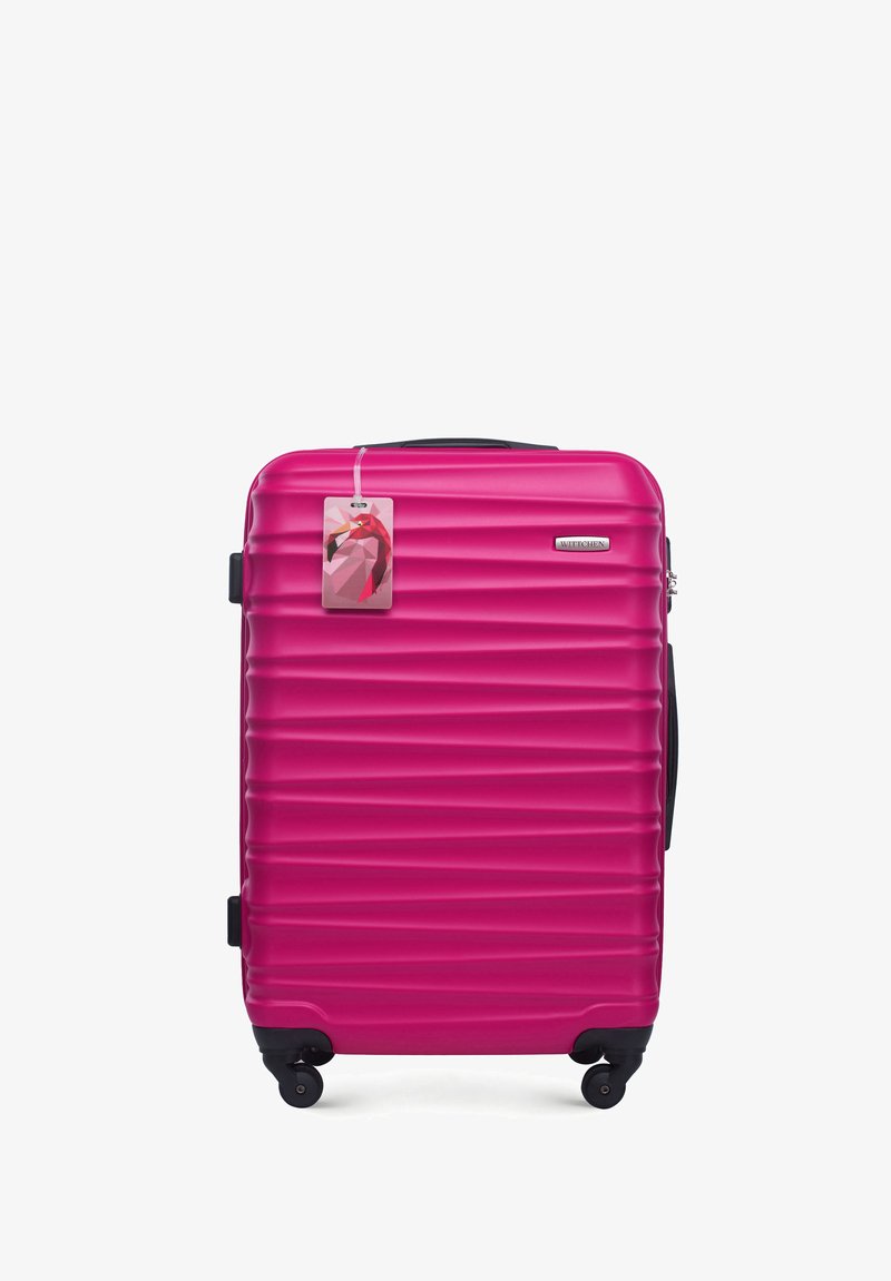 WITTCHEN MEDIUM SUITCASE WITH LUGGAGE TAG FROM ABS - Kufr - pink