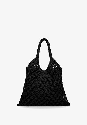 Bosanova, BOLSO CROCHET MARRÓN DE HOMBRO - Bolso de mano - black