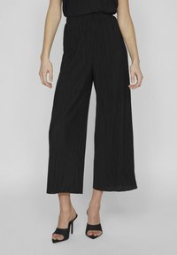 VILA - VIPLISA CULOTTE  NOOS - Trousers - black beauty Thumbnail Image 1