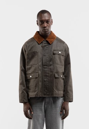 RETERNITY, WAXED HUNTING JACKET UNISEX - Light jacket - vintage brown