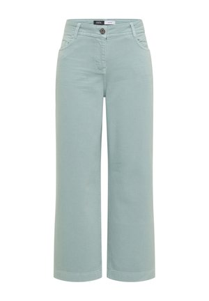 Cecil, 7/8 HIGH-WAIST JEANS IN A LOOSE FIT - Pernera ancha - crystal mint