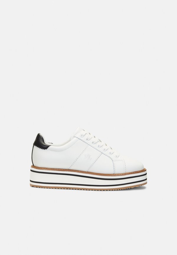 AMELIA LEATHER PLATFORM SNEAKER - Trainers