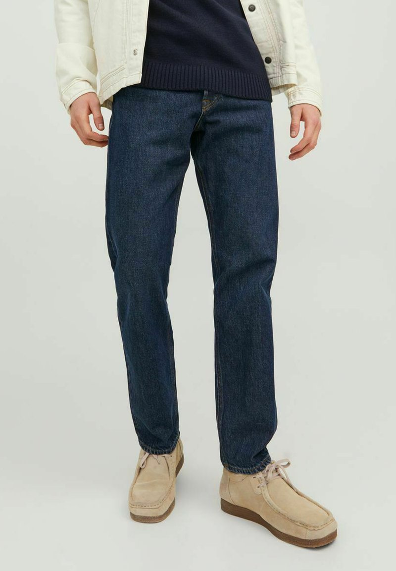 Jack & Jones - CHRIS ORIGINAL  - Džínsy s rovným strihom - blue denim, Zväčšiť