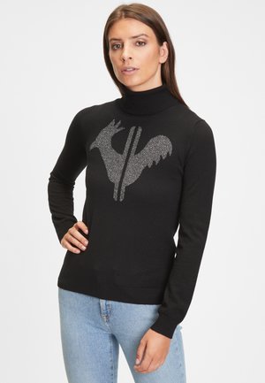 CLASSIC ROLL NECK - Trui - black