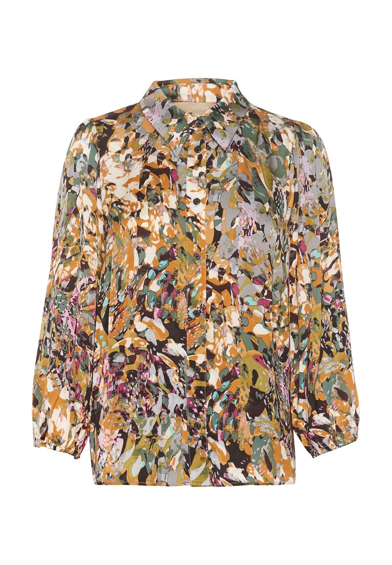 culture Overhemdblouse oranje culture Overhemdblouse oranje