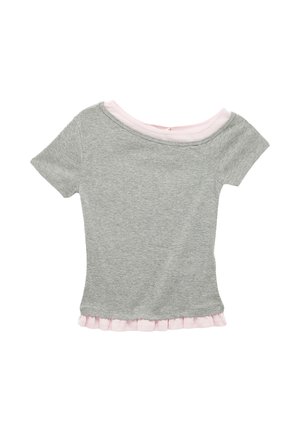 Koton, RUFFLE  - T-Shirt print - grey