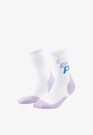 CEP, RUN EDT. STEPS SOCKS, MID CUT, MEN - Sports socks - white lilac