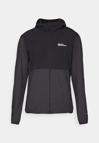 PRELIGHT TRAIL HOODY  - Tröja med dragkedja - black