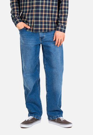 SOLID - Vaqueros rectos - retro mid blue