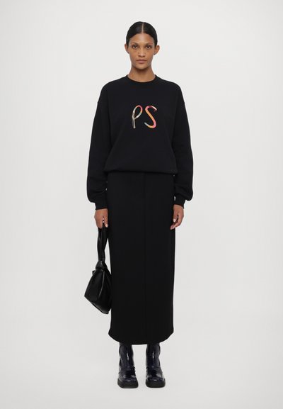 PS Paul Smith WOMENS SWIRL LOGO  - Sudadera - black