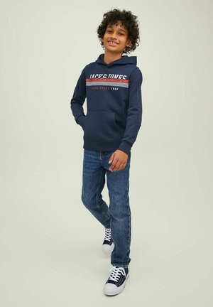 Hoodie - navy blazer