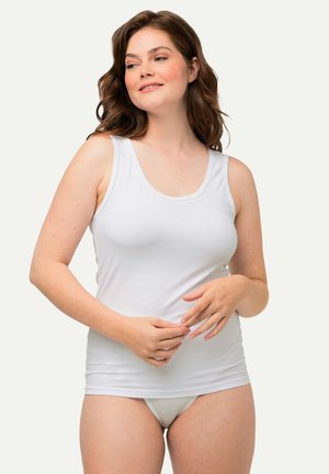 ESSENTIAL ROUND NECK TANK - Top - snow white