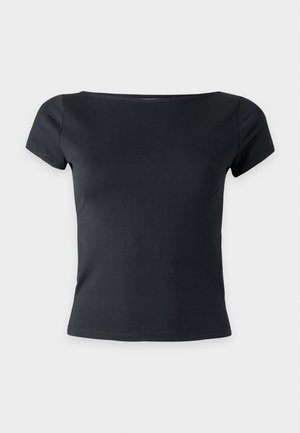 Hollister Co., SLASH - Βασικό μπλουζάκι - black
