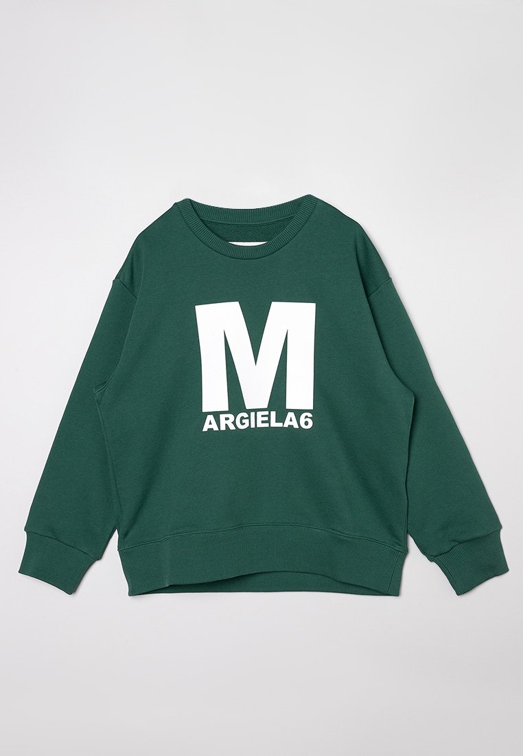 MM6 Maison Margiela Sweater donkergroen MM6 Maison Margiela Sweater donkergroen