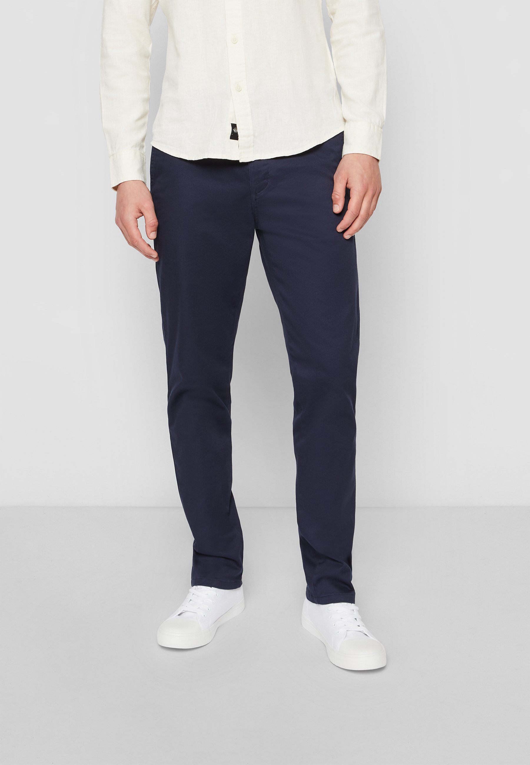 DOCKERS ORIGINAL CHINO SLIM - Trousers - navy blazer/dark blue