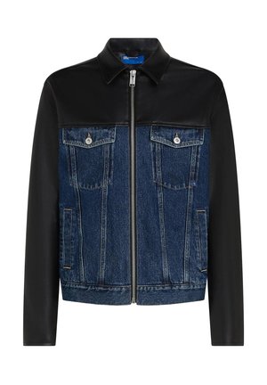 Karl Lagerfeld Jeans, MIXED - Farkkutakki - washed dark blue-black