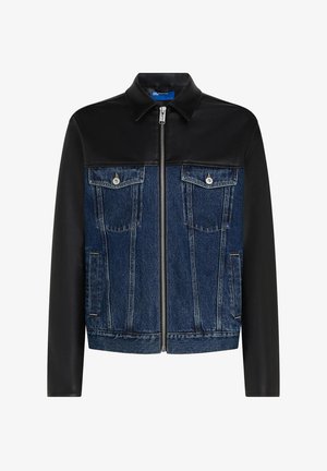 Karl Lagerfeld Jeans, MIXED - Farkkutakki - washed dark blue-black