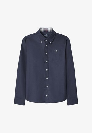 Hackett London Vapaa-ajan kauluspaita - midnight blue