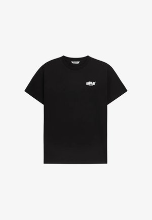 UNFAIR ATHLETICS, UNFAIR ATHLETICS HERREN T-SHIRT CLASSIC LABEL BLACK - Basic T-shirt - black