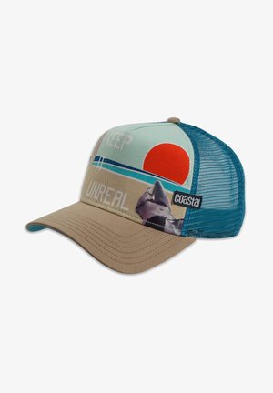 Coastal COASTAL KOPFBEDECKUNG TRUCKER CAP HFT UNREAL - Cap - khaki