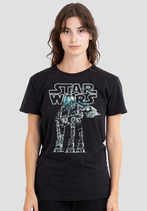 Star Wars, STAR WARS AT AT RETRO - Print T-shirt - black