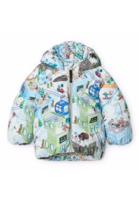 Molo HARPO JACKET UNISEX - Žieminė striukė - mottled light blue