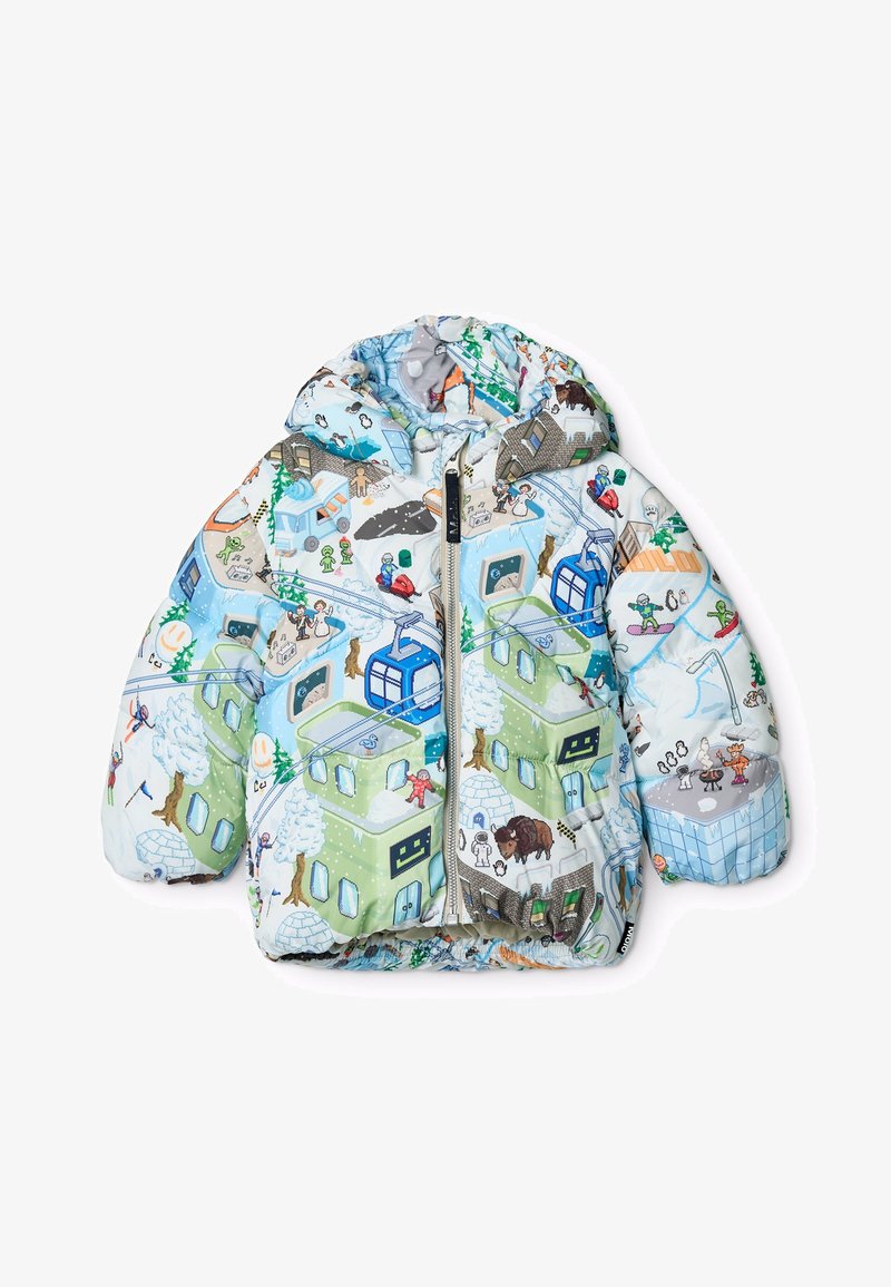 Molo HARPO JACKET UNISEX - Žieminė striukė - mottled light blue