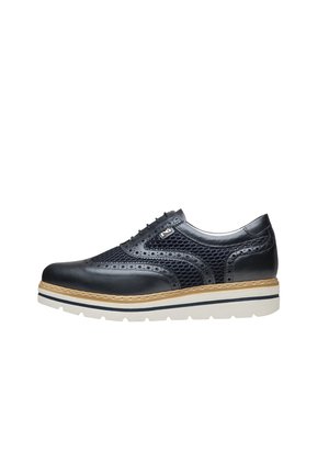 Remonte D0T16 Scarpe Stringate Donna: Pelle, Zeppa 5,5cm, Larghezza H (Comoda)