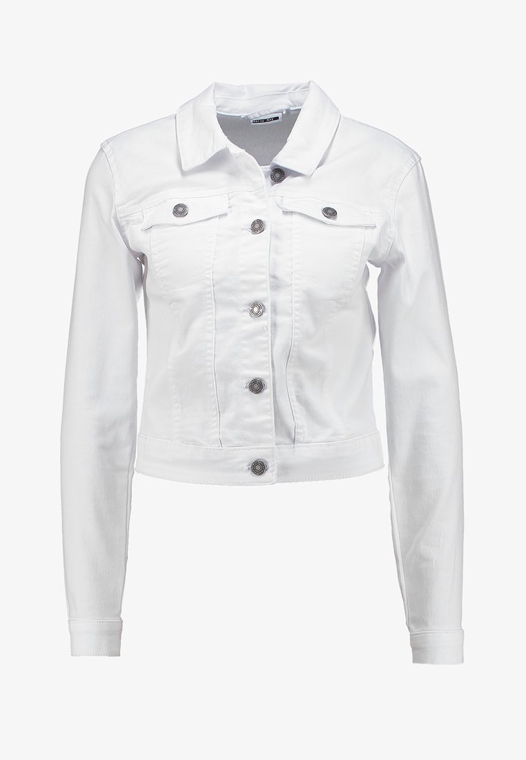 Giacca Di Jeans Noisy May Donna - Modello Denim LS Denim Jacket, Vestibilità Normale - Foto 2