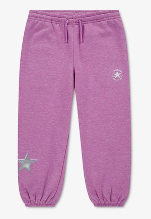 Converse, RELAXED - Долнище на анцуг - pink heather