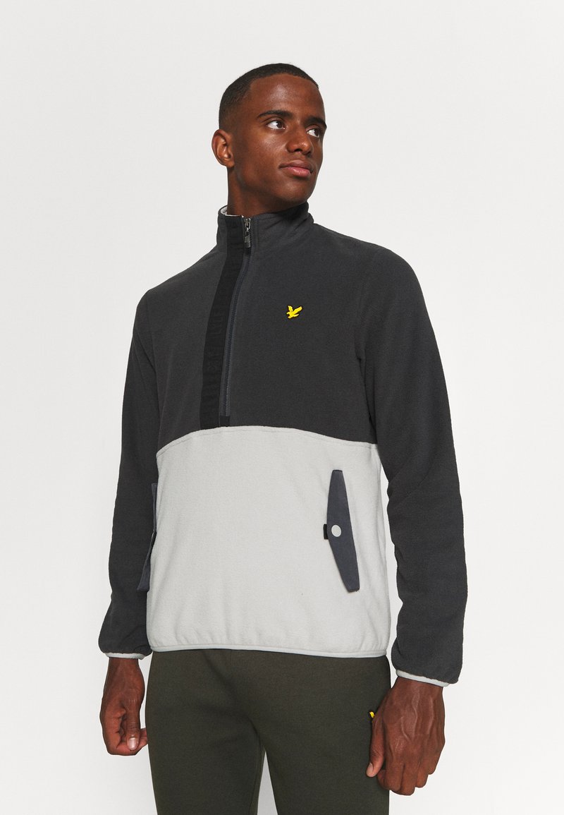 Lyle & Scott HALF ZIP Fleece jumper observer grey/grey Zalando.de