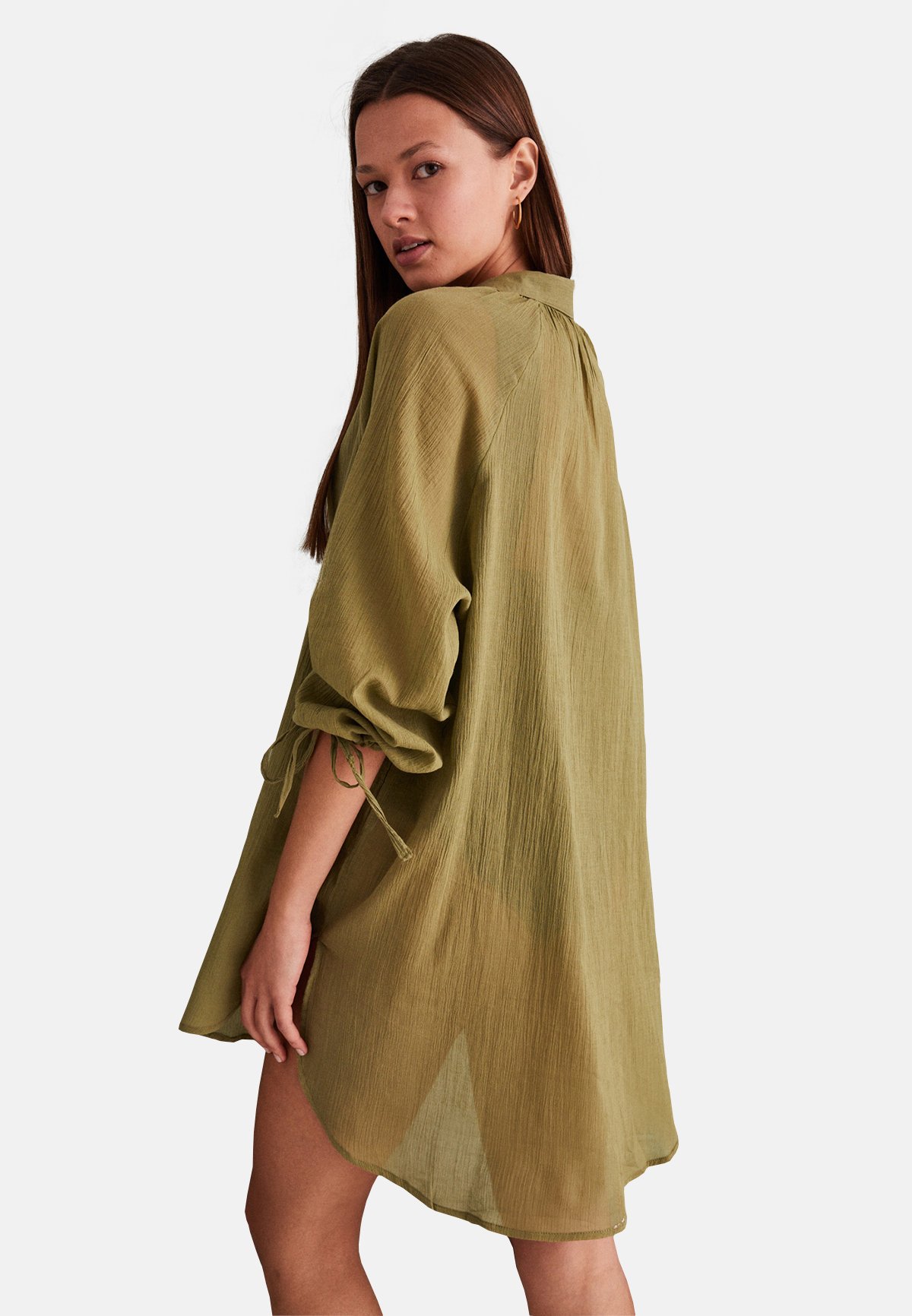 women'secret Blusenkleid - green/grün - Zalando.de