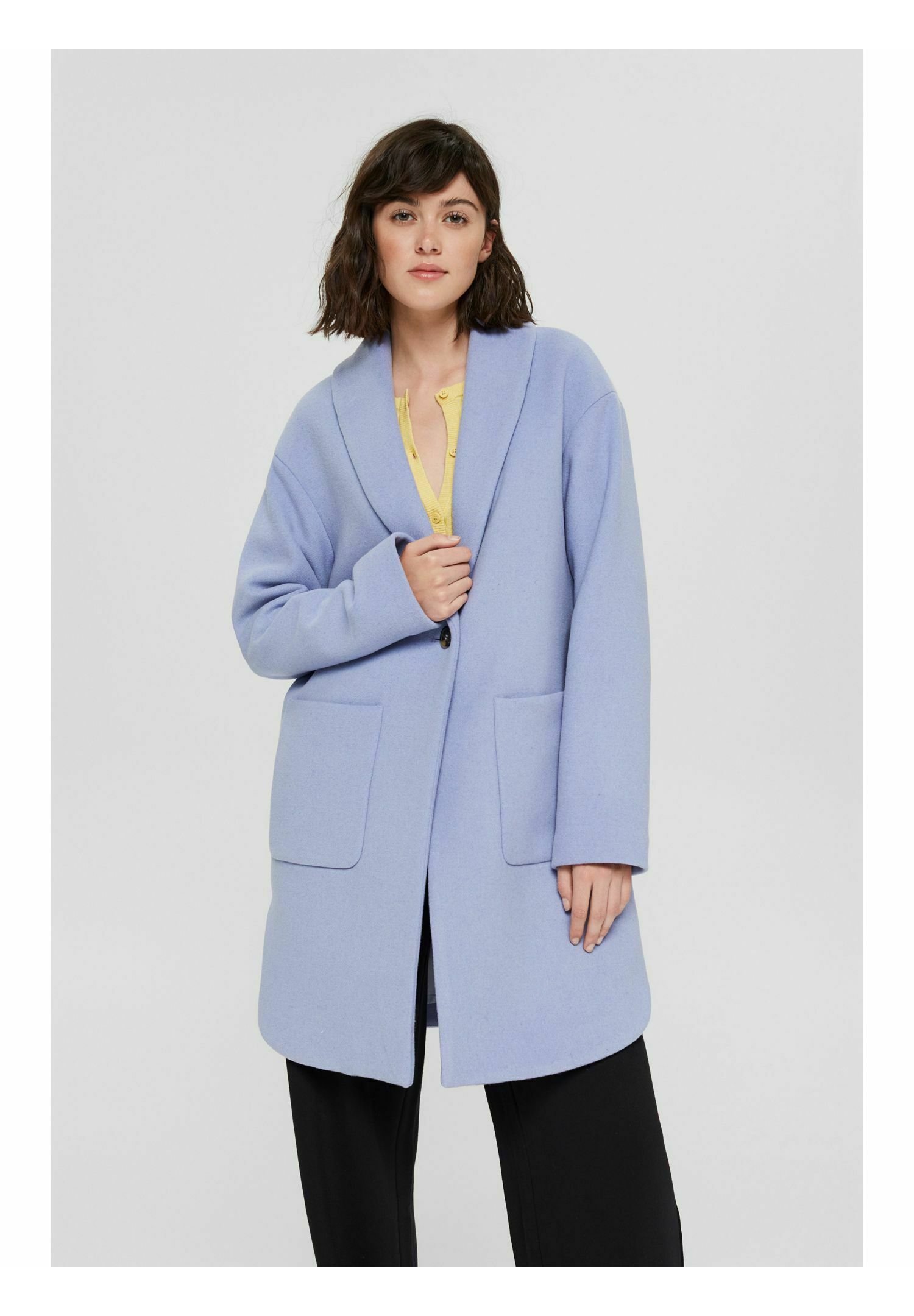 edc by Esprit Mantel - light blue/lichtblauw - Zalando.nl