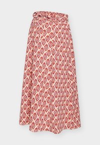 OLMVIC JASMIN - Jupe trapèze - equestrian red aop:warm tiles