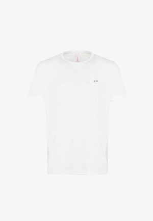 Sun68, T-shirt basic - bianco panna