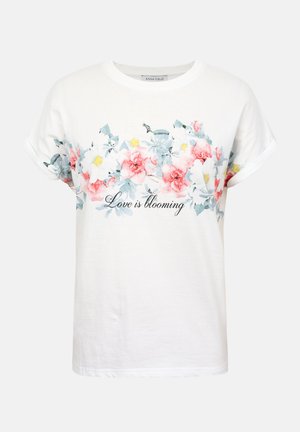 Anna Field, T-shirt imprimé - white