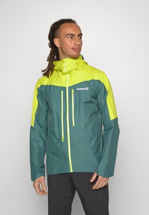 FALKETIND GORE TEX PACLITE JACKET - Hardshelljacka - sulphur spring/north atlantic