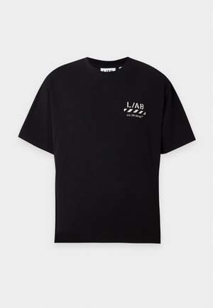 L/AB c/o Off-White, DIAG TEE - T-Shirt print - black